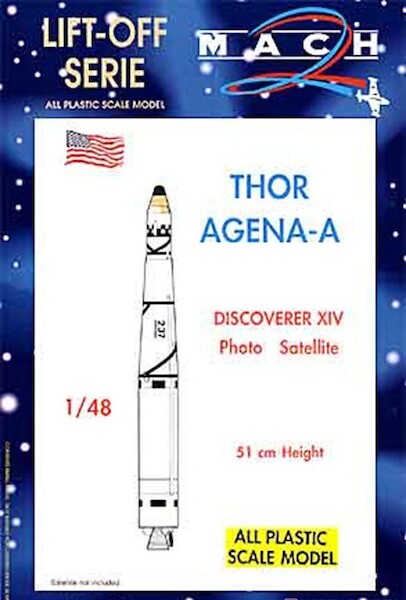 Douglas SM-75 Thor Agena A Discoverer XIV  LO-7