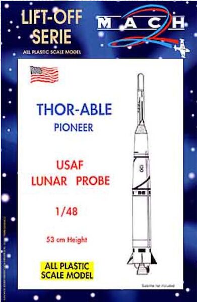 Douglas SM-75 Thor Able Pioneer USAF Lunar Probe  THOR ABLE Pioneer