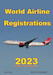 World Airline Registrations 2023, aircraft listed in registration order 