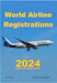 World Airline Registrations 2024, aircraft listed in type of aircraft order 