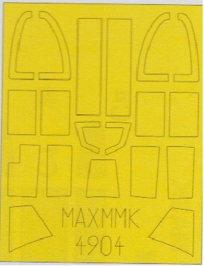 SAAB 21 canopy paint mask (Pilot Report) KKK4904
