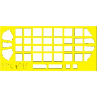 SAAB B17 canopy paint mask (Tarangus) MMK4916