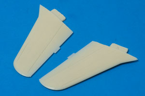 Saab J29 Early straight leading edge wing (Heller) k7226