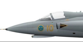 SAAB J35E/F/J Draken late canopy x 2 (Hasegawa/Hobby 2000) k7298