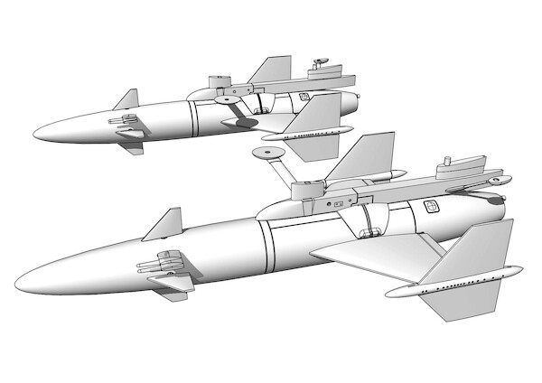 Rb04C/D missile w. SAAB A32 Lansen launchers (Tarangus)  MMK4883