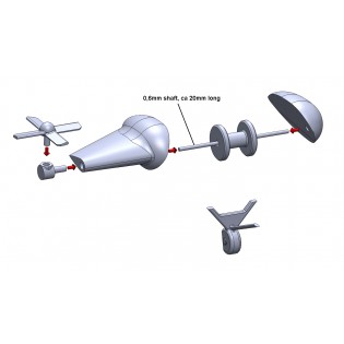 Target Tow winch Saab B17 (Tarangus)  mmk4931