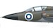 SAAB J35A/B/D Draken early canopy x 2 (Hasegawa)  mmk4942
