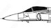 SAAB JAS39A/C Gripen canopy x 2 (Italeri) mmk7297
