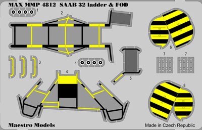 SAAB 32 Lansen Ladder set(Tarangus)  MMP4812