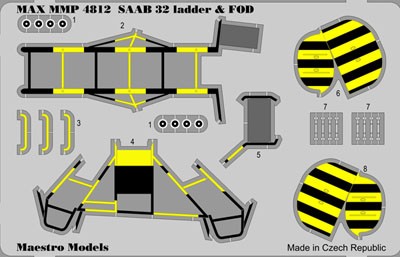 SAAB 32 Lansen Ladder set(Tarangus) MMP4812