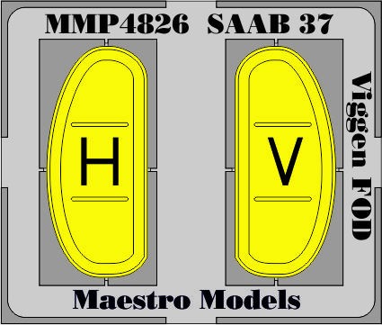SAAB 37 Viggen air intake FODs (Tarangus/Special Hobby) MMP4826