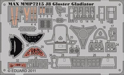 J8 Gloster Gladiator detail set (Sword)  MMP7215