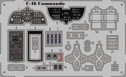 Curtiss C46 Commando (Williams)  MMP7224