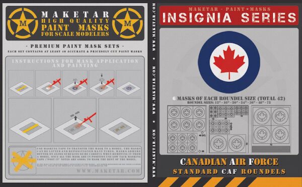 Canadian Air Force roundels (60) MM32023