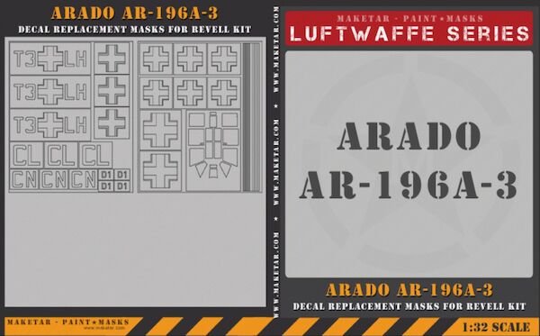 Luftwaffe Arado AR196A-3 Masks MM32046