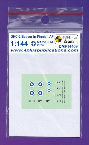 DHC2 Beaver in Finnish AF DMF14409