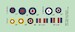 RAF Mustang roundels (2 sets)  DMF14413