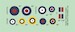 Hawker Typhoon roundels (2 sets)  DMF14414