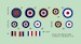 Hawker Tempest roundels (2 sets)  DMF14415