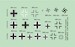 Focke Wulf FW190 Crosses (2 sets)  DMF14418