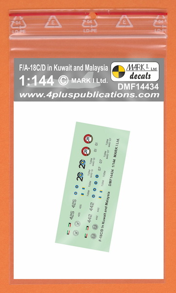 F-18C/D in Kuwait & Malaysian AF  DMF14434