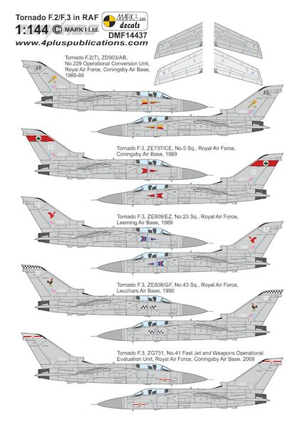 Tornado F.2/F.3 in RAF  DMF14437
