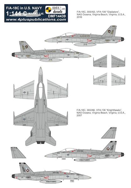 F/A-18C Hornet in US Navy service DMF14439