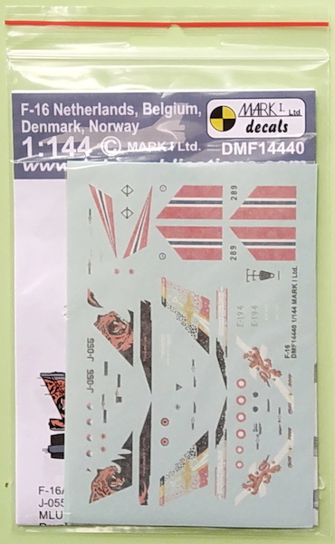 F-16 in service: BE, NL, DK, NO  DMF14440
