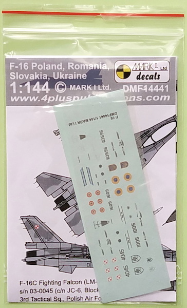 F-16 in service: PL, SK, RO, UA  DMF14441