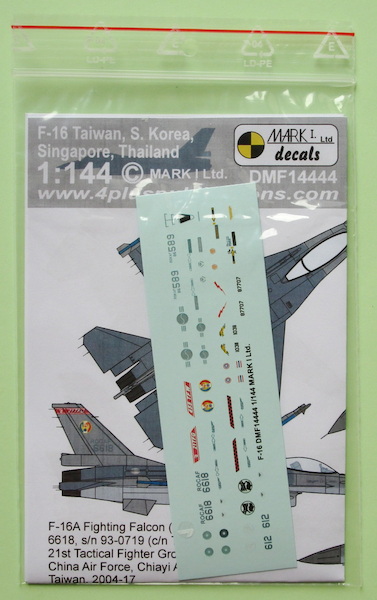 F-16 in Service of Taiwan, S.Korea, Singapore, Thailand  DMF14444