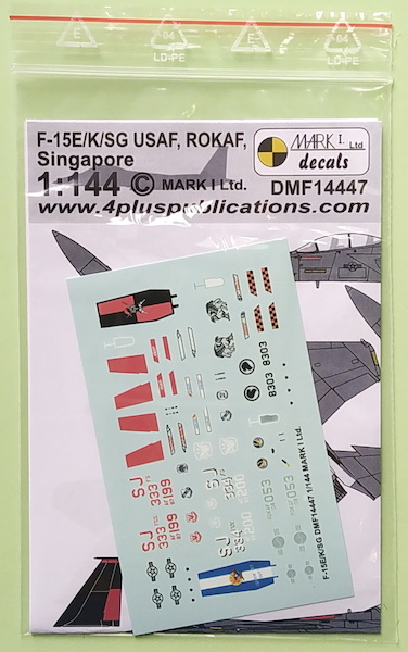F15E/K/SG Strike Eagle in USAF, ROKAF and Singapore Service  DMF14447