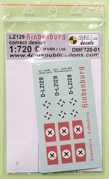 LZ129 Hindenburg Correct Design (Revell)  DMF720-01