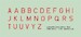 Luftwaffe Code Letters - Red  DMK144103
