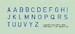 Luftwaffe Code Letters - Blue  DMK144104