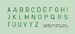 Luftwaffe Code Letters - Green  DMK144105