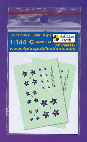 South African Castle Insignia 2 sets DMK144112