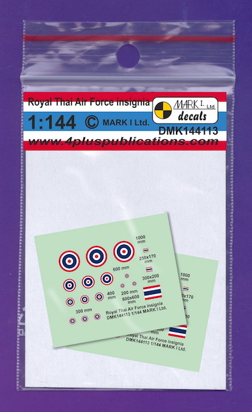 Rouyal Thai AF Insignia  2 sets  DMK144113