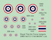 Royal Thai AF Insignia  2 sets  DMK144113