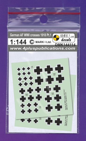 German AF WWI Crosses 1918 2 sets DMK144114