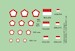 Indonesian AF insignia, 2 sets DMK144120