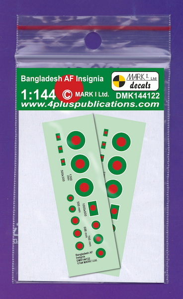 Bangladesh Air Force Insignia, 2 sets DMK144122