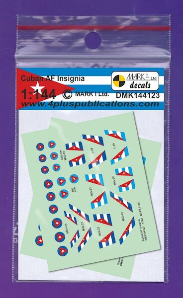 Cuban AF Insignia, 2 sets  DMK144123