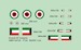 Kuwait AF Insignia, 2 sets  DMK144124