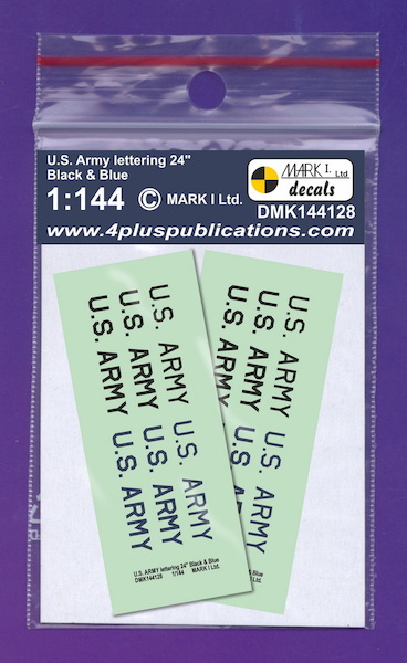 U.S.Army lettering 24"  2 sets  DMK144128