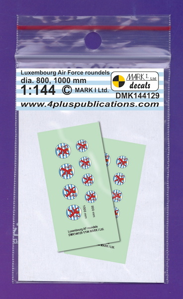 Luxembourg AF Insignia, 2 sets  DMK144129