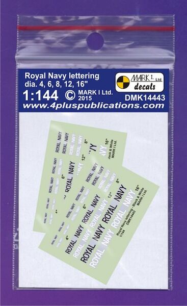 Royal Navy lettering DMK14443