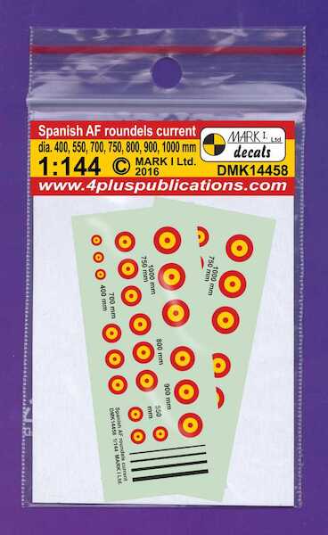 Spanish AF Insignia, modern, 2 sets  DMK14458