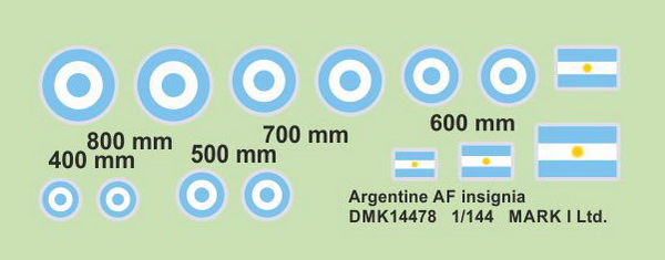 Argentine AF Insignia DMK14478