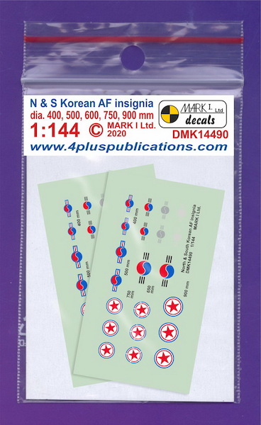 North and South Korean AF Insignia DMK14490