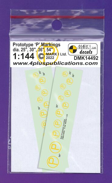 British Prototype "P" Markings DMK14492